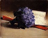 Edouard Manet Bouquet Of Violets painting
